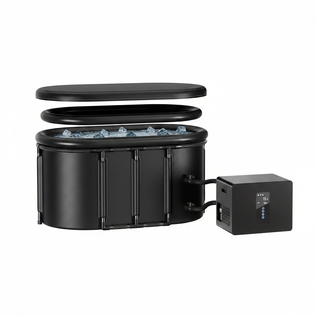 1/3HP Ice Bath Chiller & 148Gal Cold Plunge Tub Bundle