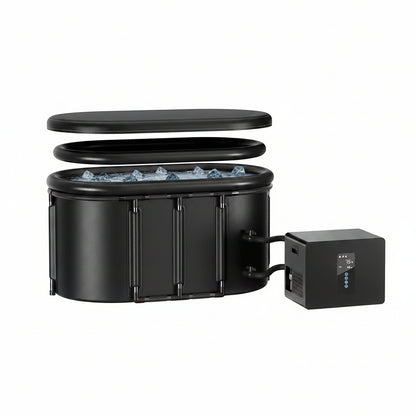 1/3HP Ice Bath Chiller & 148Gal Cold Plunge Tub Bundle