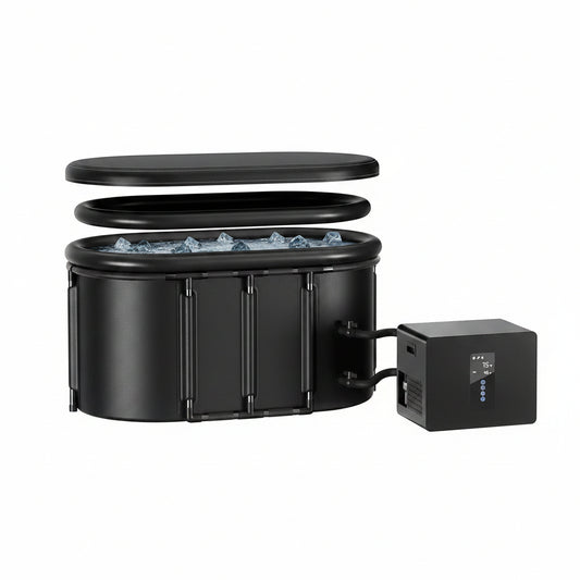 1/3HP Ice Bath Chiller & 148Gal Cold Plunge Tub Bundle