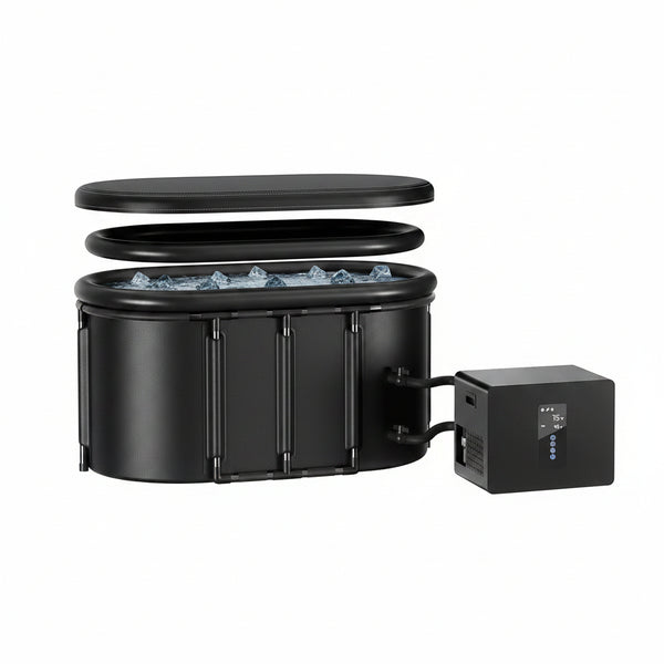 1/3HP Ice Bath Chiller & 148Gal Cold Plunge Tub Bundle