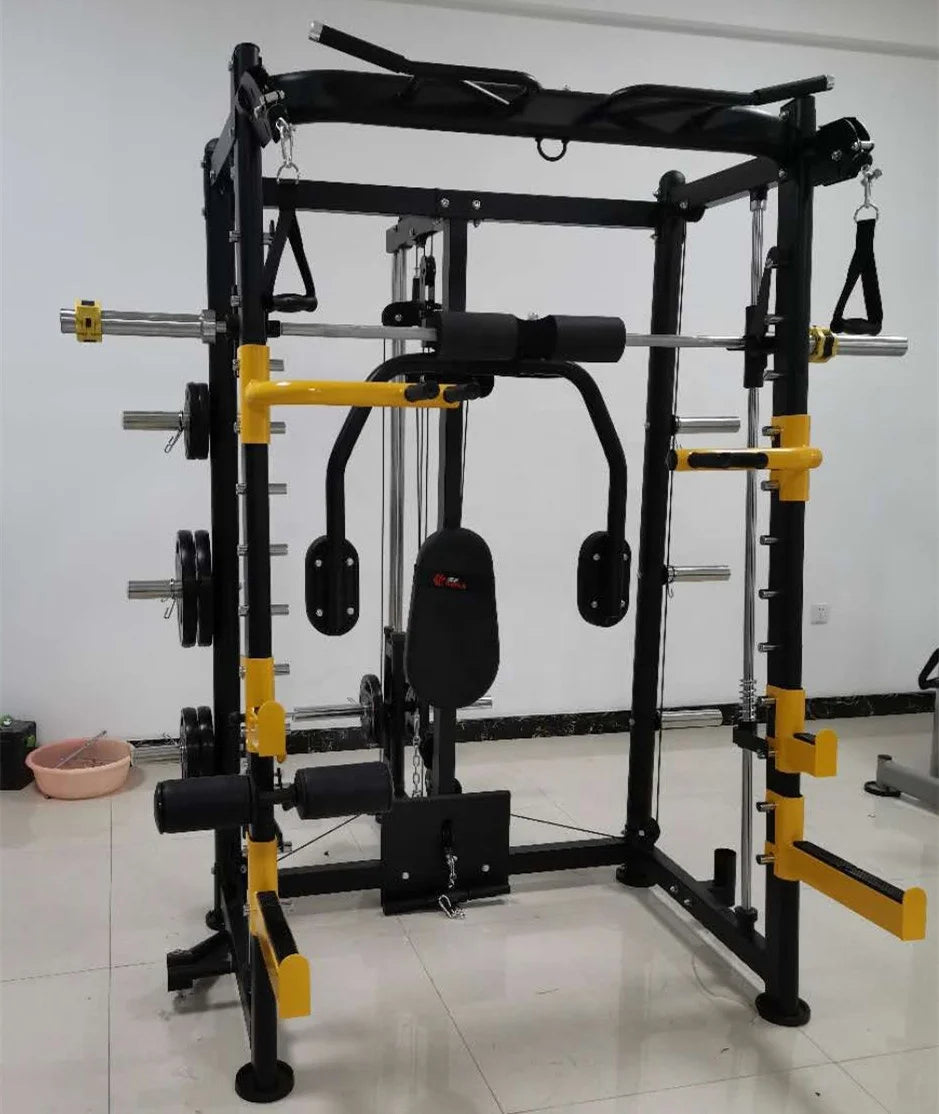 Excellent Home Gym Equipment Multi Function Smith Machine with Customized Logo