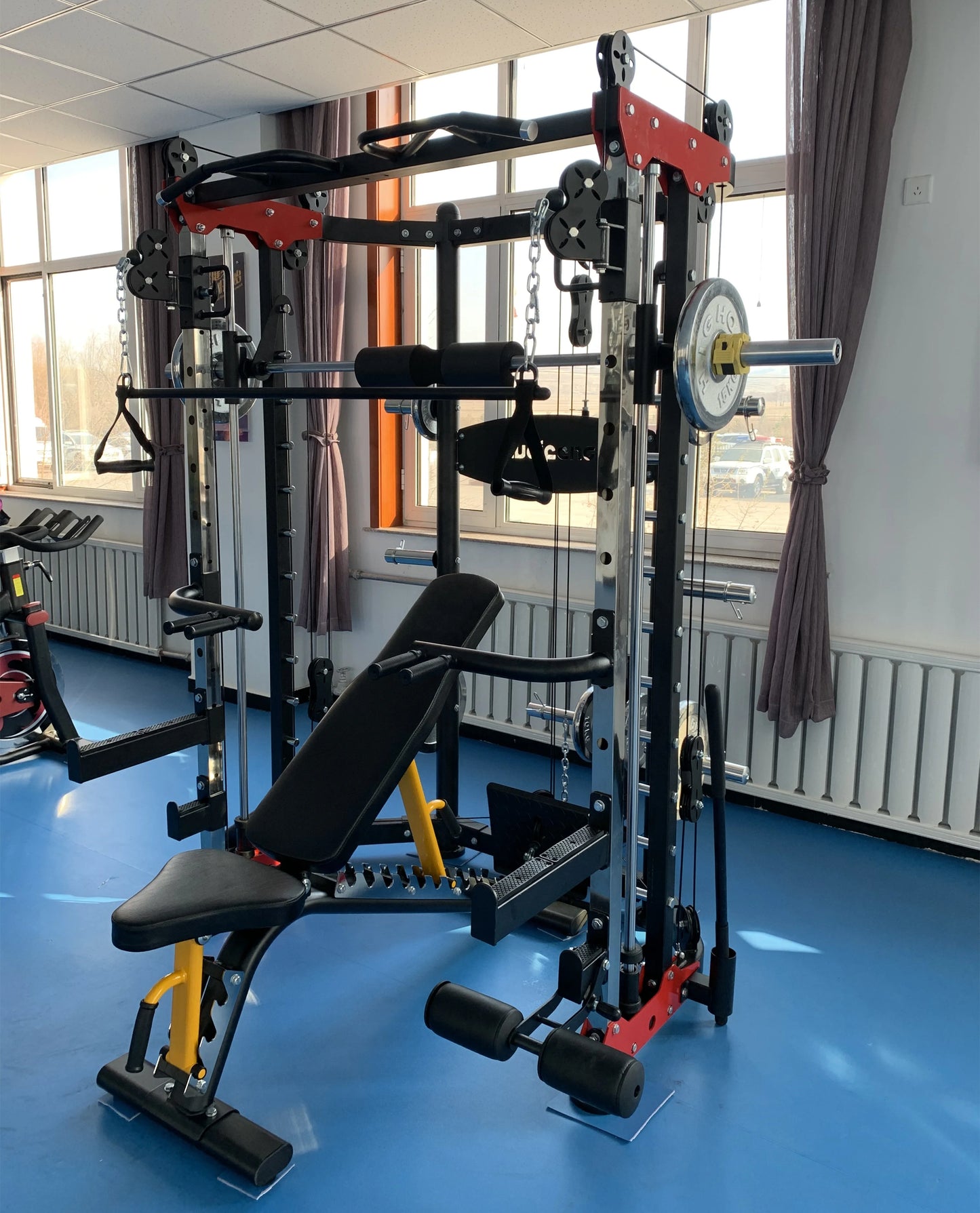 Excellent Home Gym Equipment Multi Function Smith Machine with Customized Logo — product view 2
